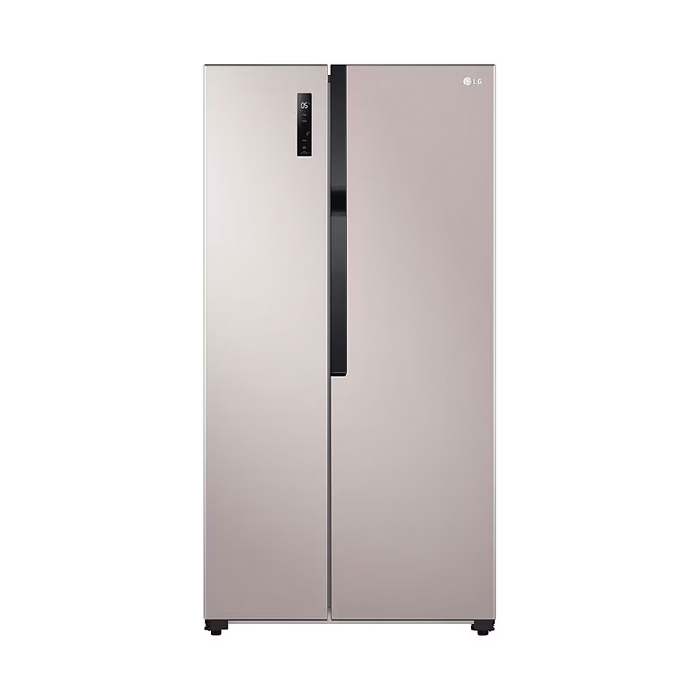 LG Kulkas Side by Side Smart Inverter Total No Frost 509 L - GCFB507PGAM